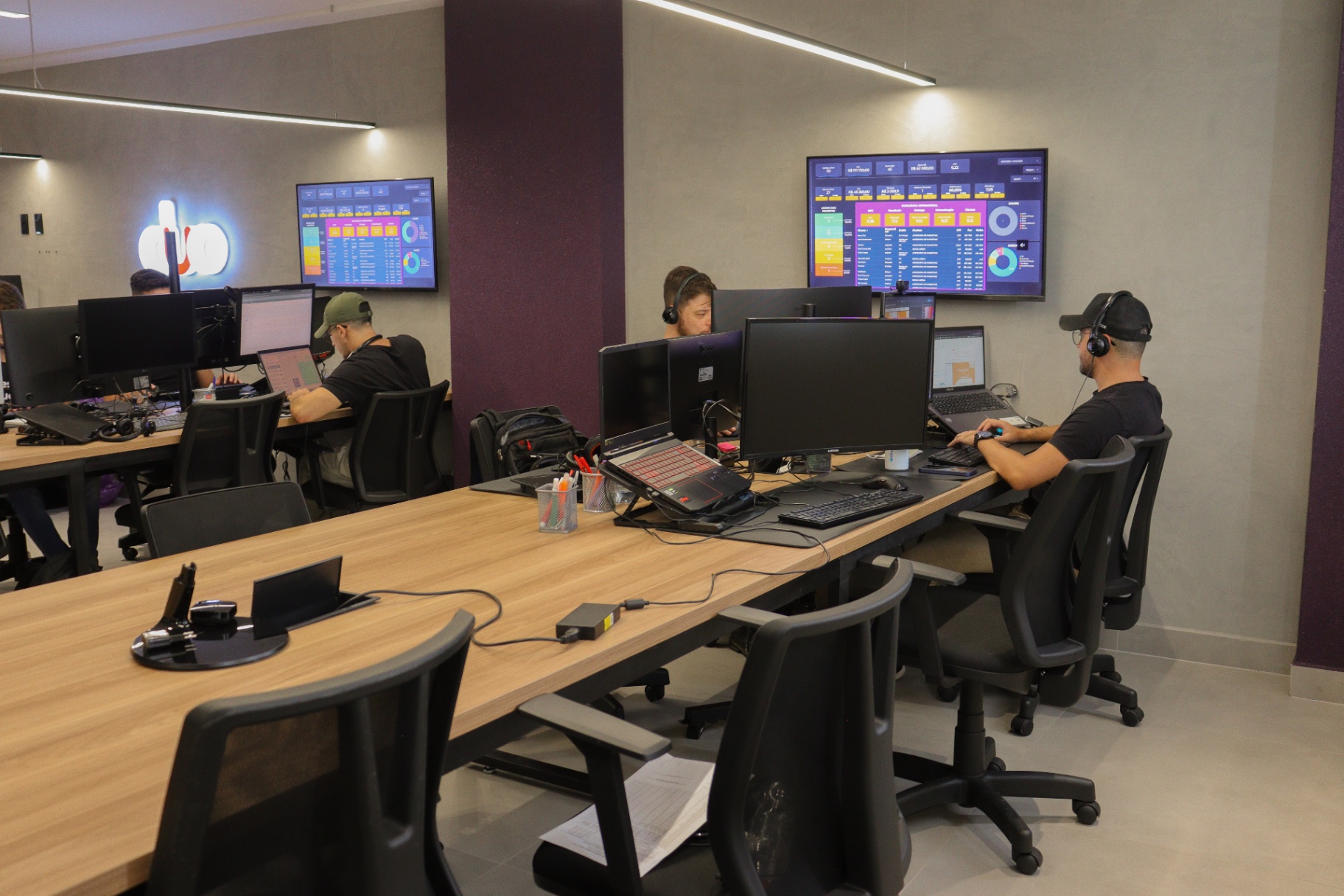 Sala de operações DUO Digital